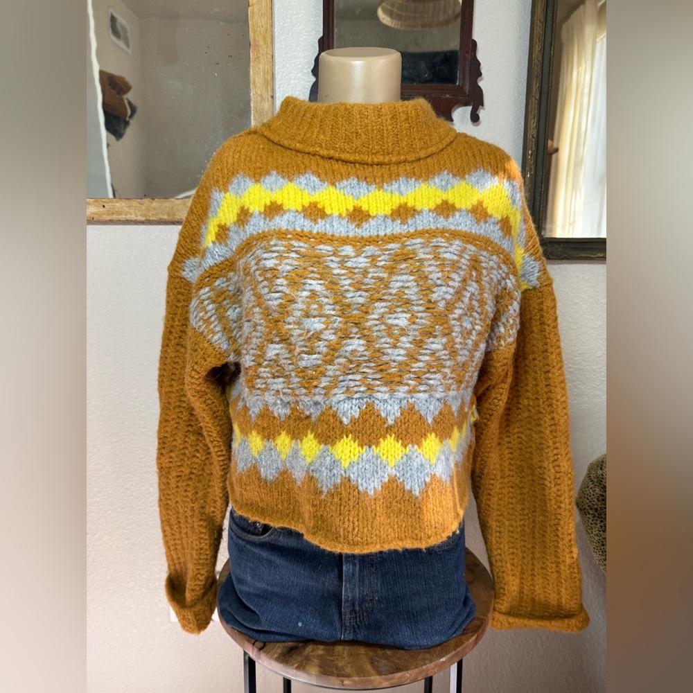 Free People Alpine Pullover Sweater size XS - Picture 2 of 5